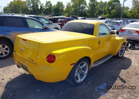 2004 Chevrolet Ssr z USA, uszkodzony, nr VIN 1GCES14P04B107525